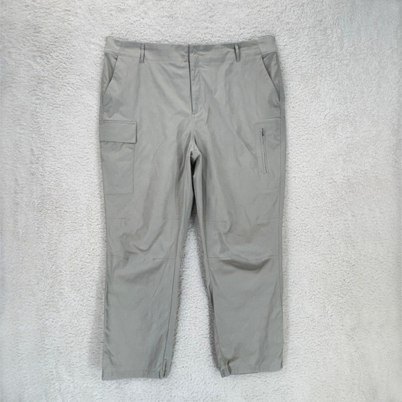 Athleta Pants - Athleta Trekkie Utility Cargo Pants Womens Size 22 Khaki Hiking Outdoors Travel